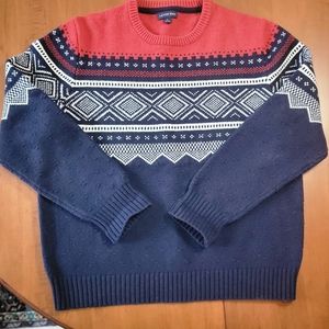 Vintage Land's End Nordic Lambswool Sweater